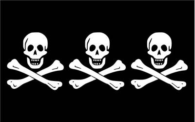 Christopher Condent Pirate Flag