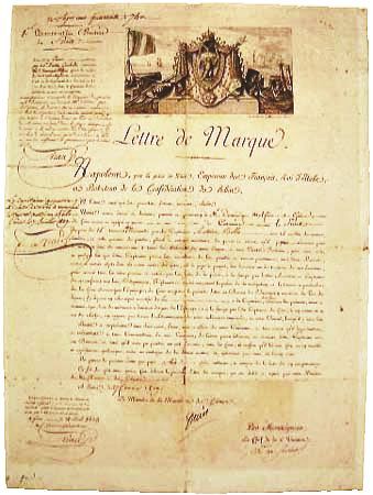 Picture Of Example Of Letter Of Marque