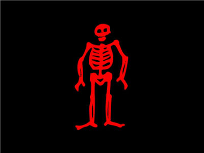 Picture Of Flag Of Pirate Edward Low