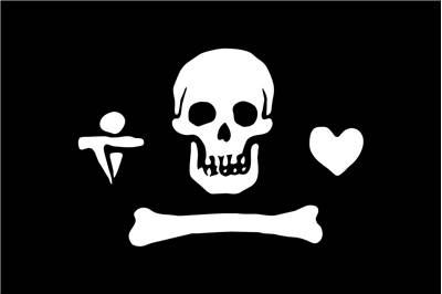 Picture Of Flag Of Pirate Stede Bonnet