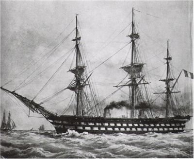 Picture Of Ship Of The Line Battleship