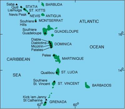 Picture Of The Caribbean Islands West Indies