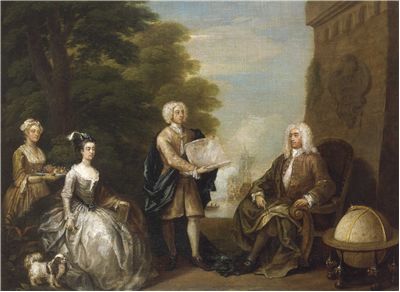 Picture Of Woodes Rogers And His Family